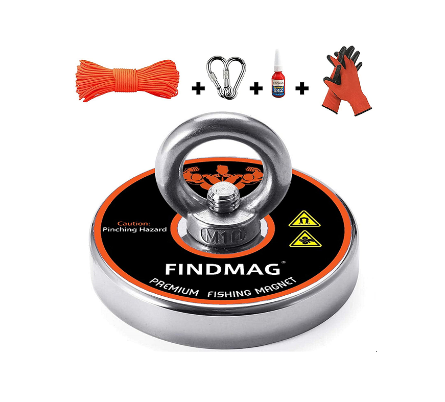 FINDMAG Magnet Fishing Kit (600 Lbs)