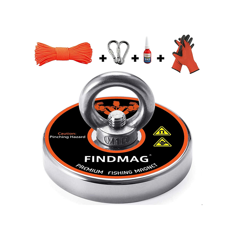 FINDMAG Magnet Fishing Kit (600 Lbs)
